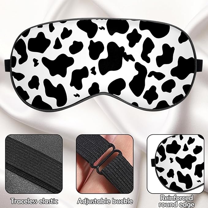 2 PCS Sleep Eye Mask Silk Sleeping Soft - Image 4