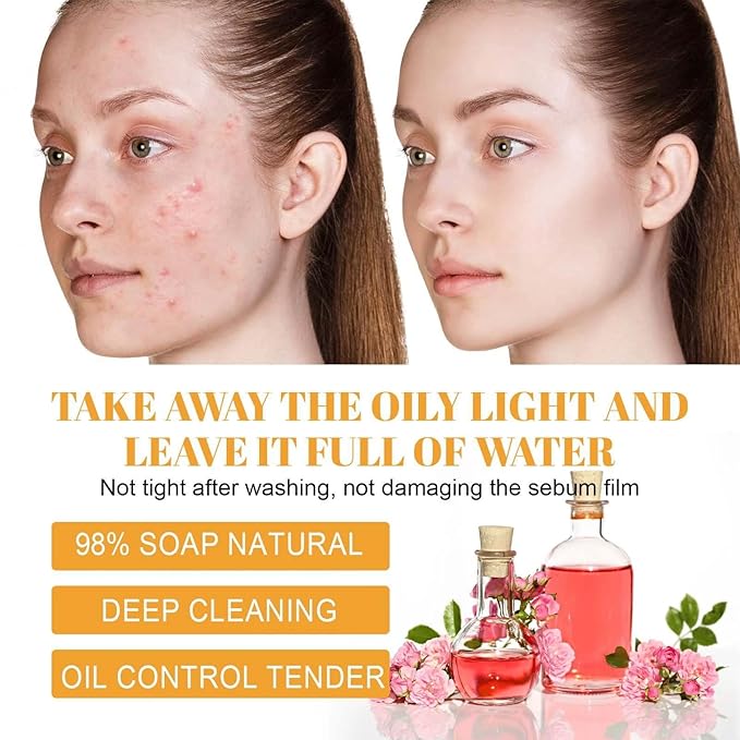 Turmeric Foaming Face Wash, Deep Cleansing Exfoliating Glow Wash Turmeric - Image 8