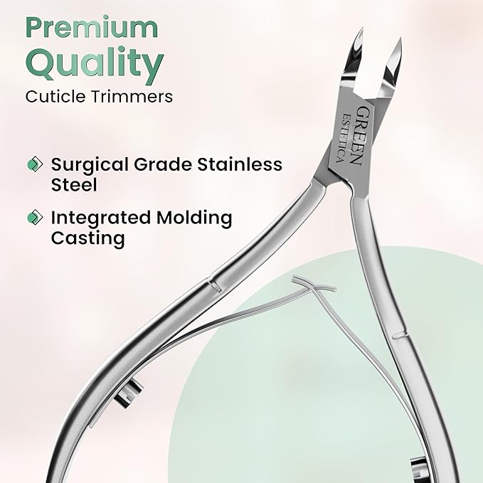 Professional Premium Cuticle Trimmer Stainless Steel Cuticle Nippers - Image 8