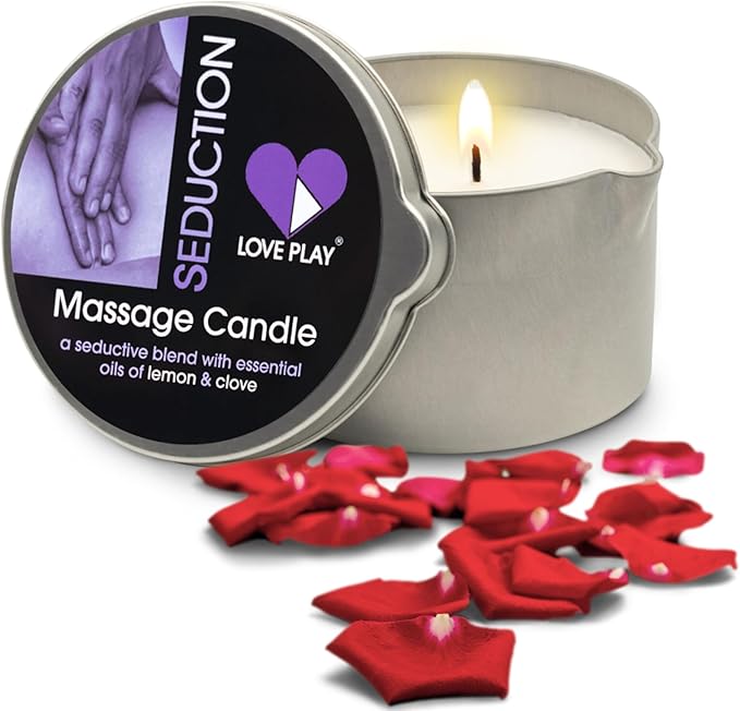 LOVE PLAY Massage Oil Candle for Home SPA by LOVEPLAY