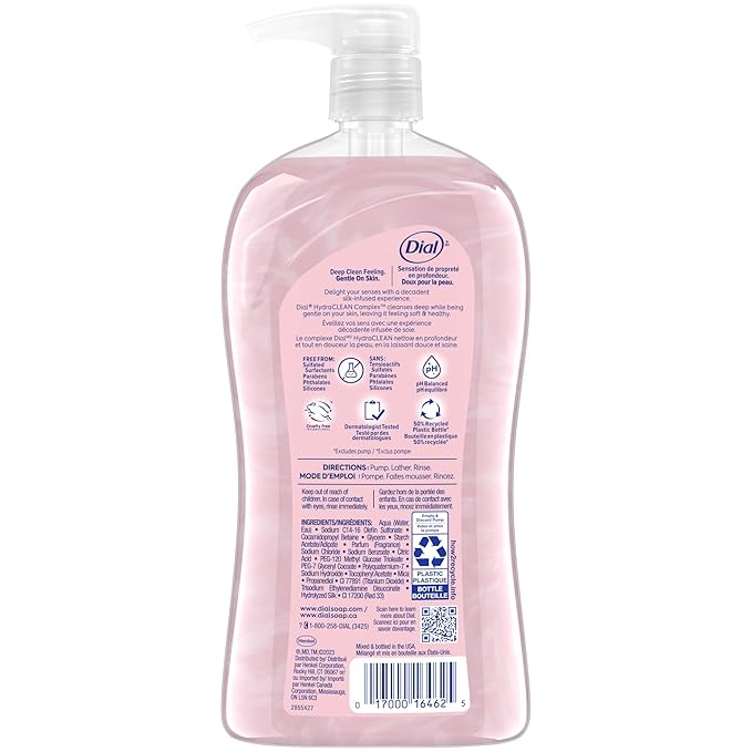 Dial Body Wash, Pamper & Indulge, Silk & Magnolia, 32 fl oz - Image 2