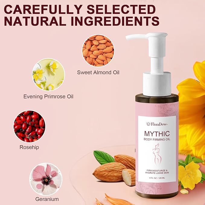 Mythic Body Oils for Women Skin Tightening Body Firming Oil Scented for Dry - Image 2