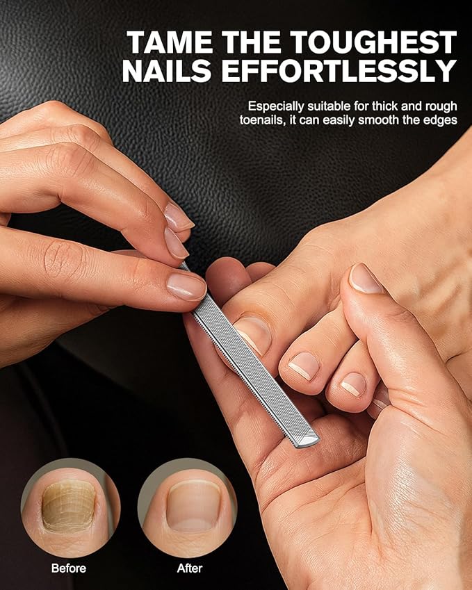 FERYES Long Toe Nail Files for Thick Nails - Image 4