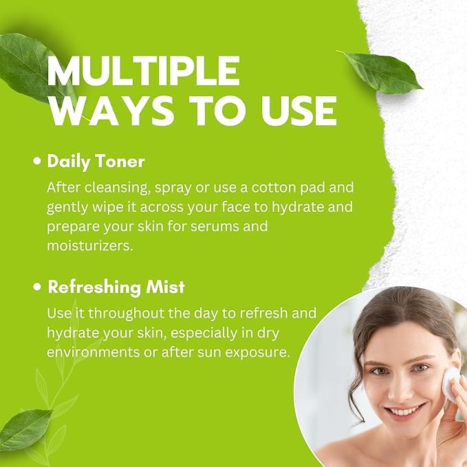 Green Tea Matcha Facial Toner - Image 5