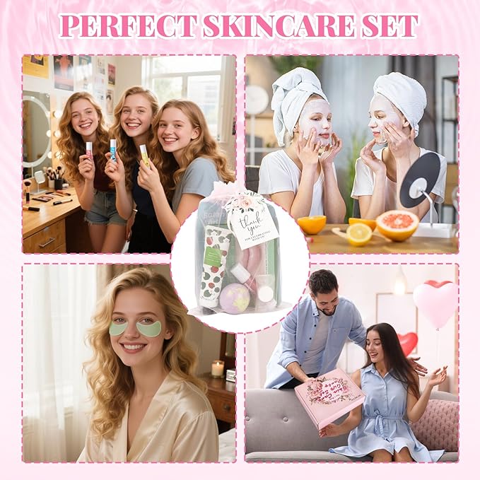 120 PCS Spa Party Supplies for Girls, Sleepover Party Supplies for Girls - Image 6