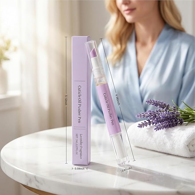 4-in-1 Cuticle Oil Pusher Pen, 2026 New Cuticle Pusher Oil Pen Nail Cuticle Pen - Image 8