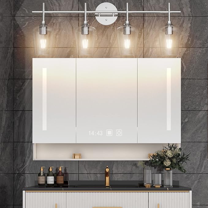 Ralbay Chrome Bathroom Vanity Light - Image 6