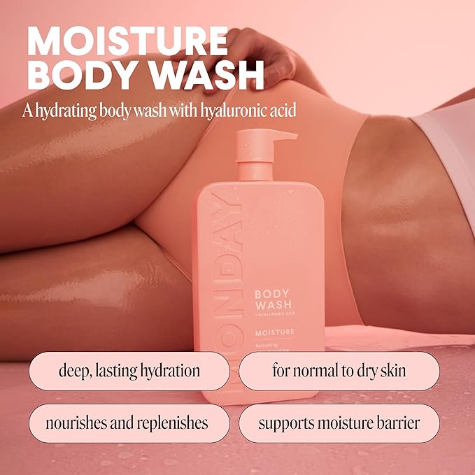 MONDAY HAIRCARE MOISTURE Body Wash in Fresh Gardenia - Image 4