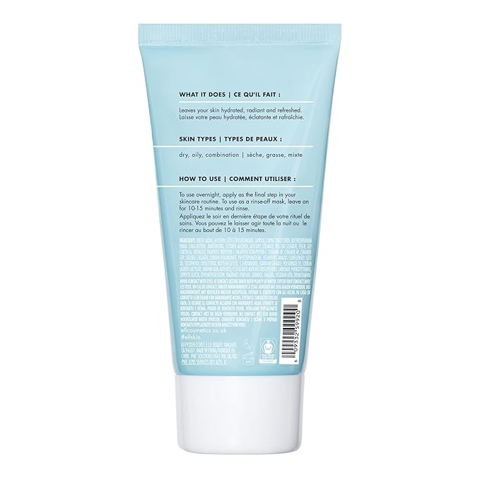 e.l.f. SKIN Holy Hydration! Sleeping Mask, Moisturizing & Plumping Dual-Use - Image 2