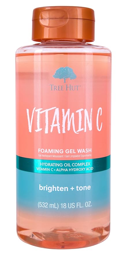 Tree Hut Vitamin C Wash, Gently Cleanses and Leaves Skin Looking Fresh and by TreeHut