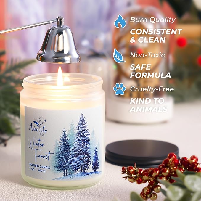 Winter Candle Set | 6 Pack Christmas Scented Candles - Image 4