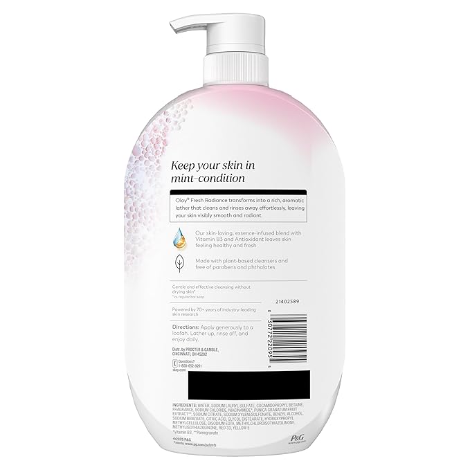 Olay Body Wash for Women, Fresh Radiance, 24/7 Skin-Loving Freshness, Visibly - Image 13