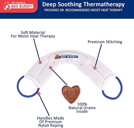 Bed Buddy Microwave Heat Pad, 3 Pack, Cooling Neck Wrap, Microwave Heating Pad - Image 2
