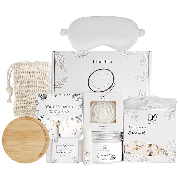 Mothers Day Spa Gifts for Women, Bath and Body Gift Basket Birthday Gifts for by Ithmahco