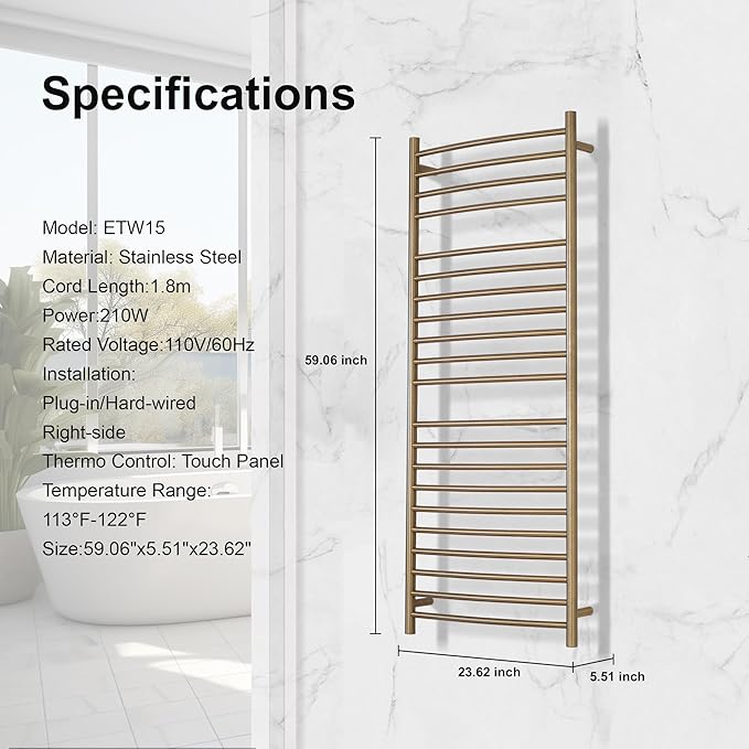 Electric Towel Warmer - Image 3