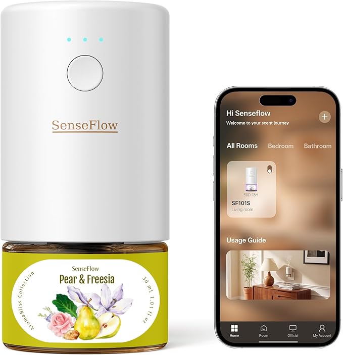 SF101S Pro Smart Plug in Air Freshener by SenseFlow
