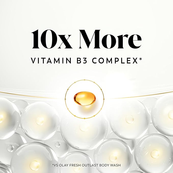 Olay Body Wash for Women, Tone Brightening Exfoliation, Vitamin C Serum Complex - Image 3