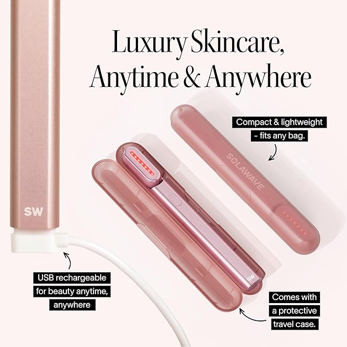 Solawave 4-in-1 Red Light Therapy Wand - Image 8