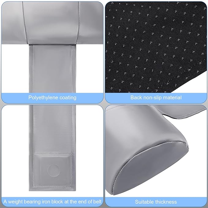 Pinkunn 2 Pcs Hot Tub Headrest Bathtub Headrest Pillow Waterproof Spa Head - Image 3