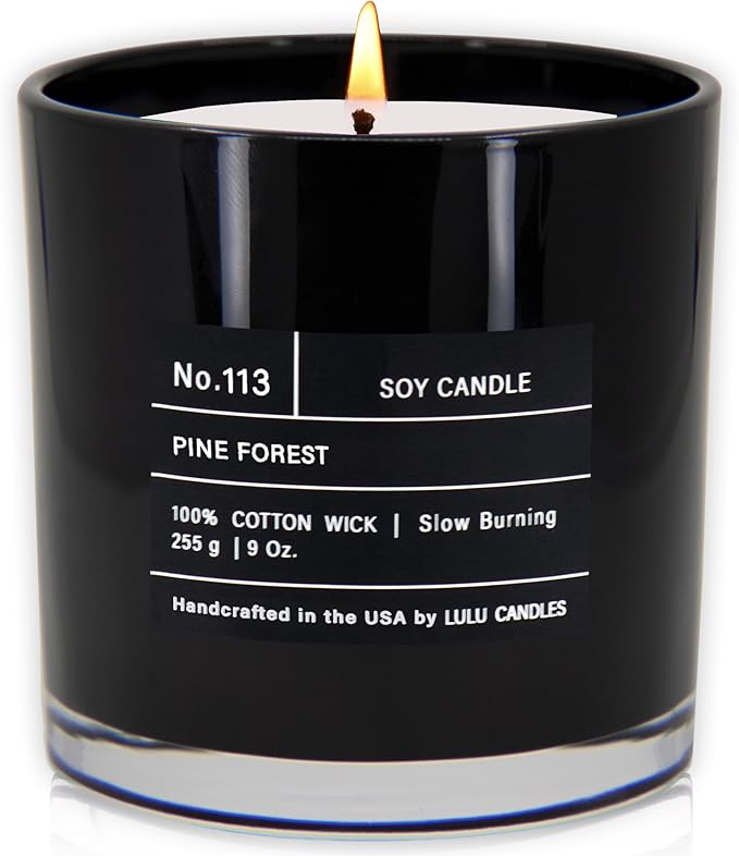 Lulu Candles | Pine Forest | Smells Like Balsam Fir & Needles | Luxury Scented by LULUCANDLES