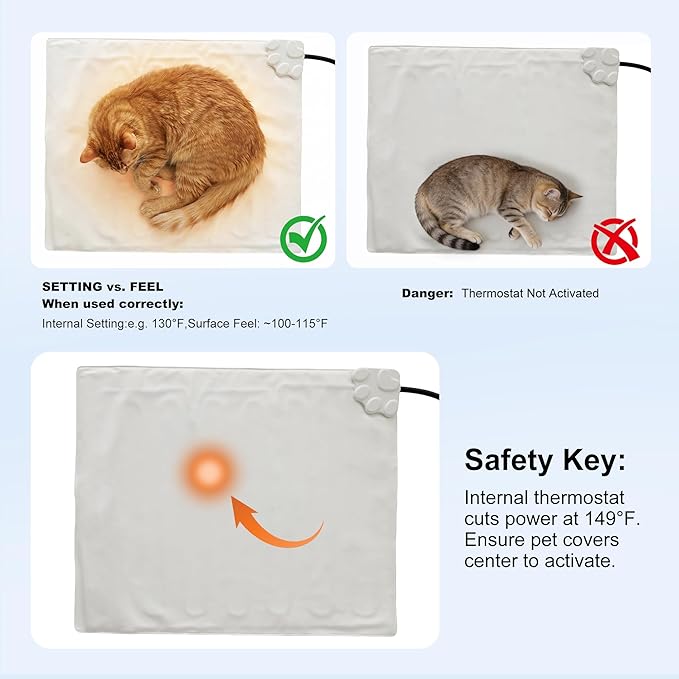 ZOMISIA Cat Heating Pad - Image 3