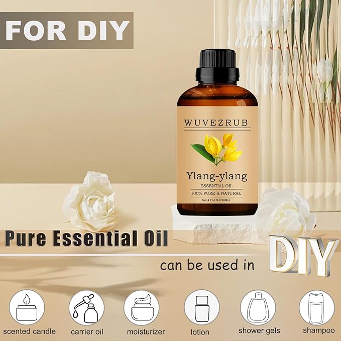 Ylang-Ylang Essential Oil, 120ML Pure and Natural - Image 3