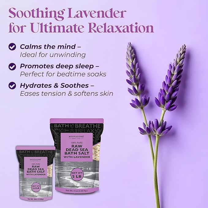 Aromasong Pure Raw Dead Sea Salt - Image 6