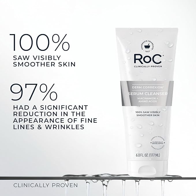 RoC Retinol Correxion Deep Wrinkle Serum Facial Cleanser - Image 5