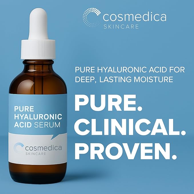 Cosmedica Skincare Hyaluronic Acid Serum, 1 Fl. Oz - Image 2