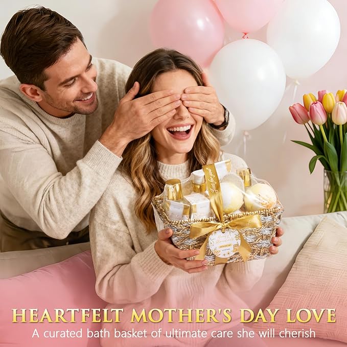 Mothers Day Birthday Gifts for Women, Honey & Almond Milk Relaxing Spa Gift - Image 3
