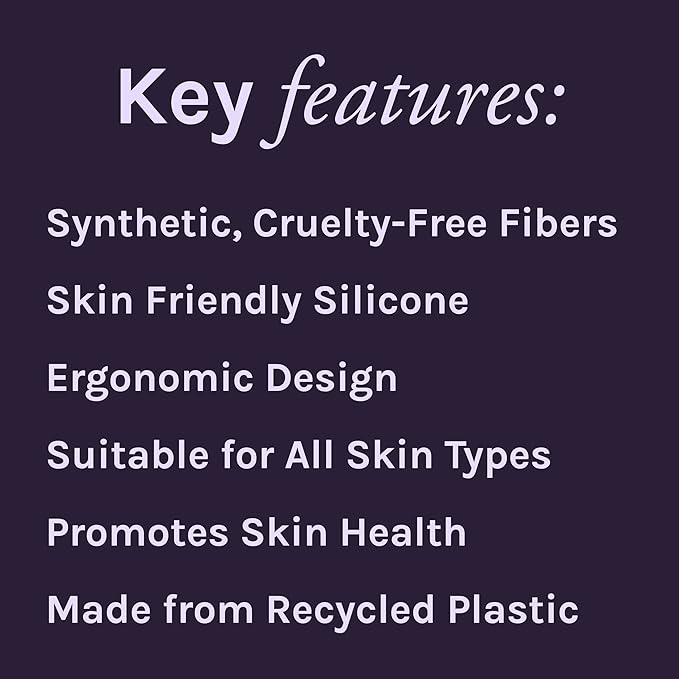LOLLIPOP Dual-Sided Facial Cleansing Brush | Handle Size Silicone Face - Image 5