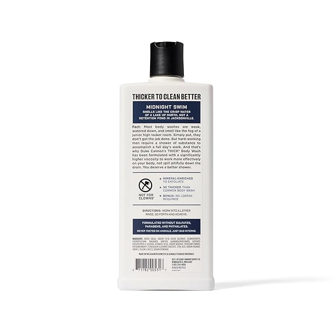Duke Cannon Supply Co. Thick High Viscosity Body Wash - Image 8