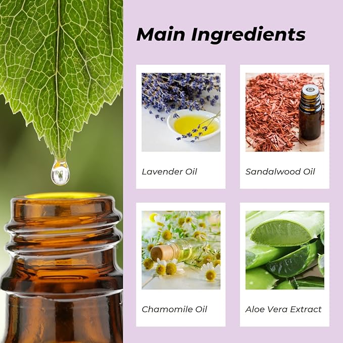 Benatu Lavender Sandalwood Essential Oil Blend Spray - Image 3