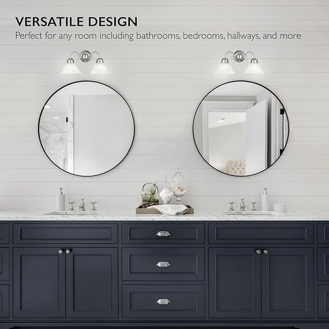 Design House 511600 Millbridge Wall Light Traditional 2-Light Indoor Dimmable - Image 5