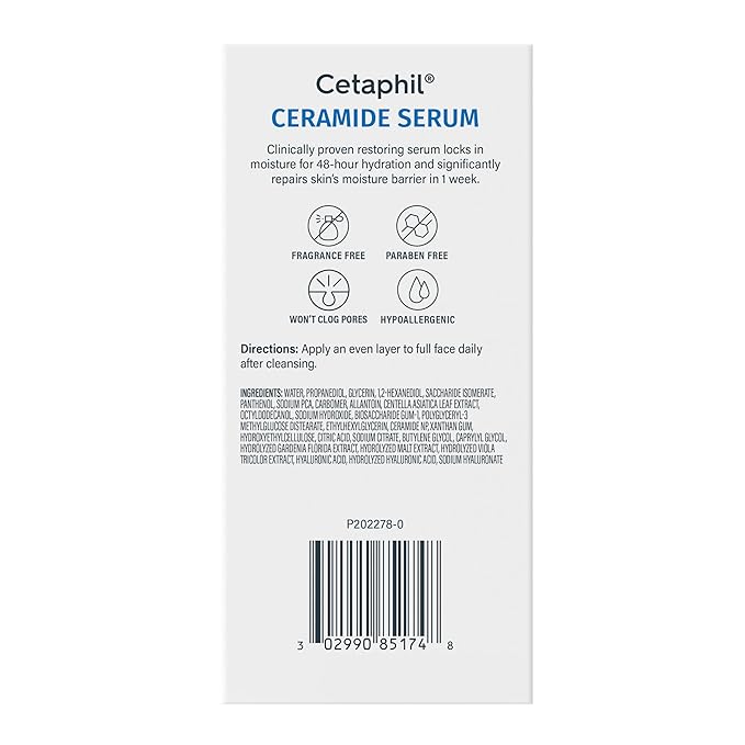 Cetaphil Ceramide Serum, Hydrates and Restores Skin Barrier, Formulated - Image 9