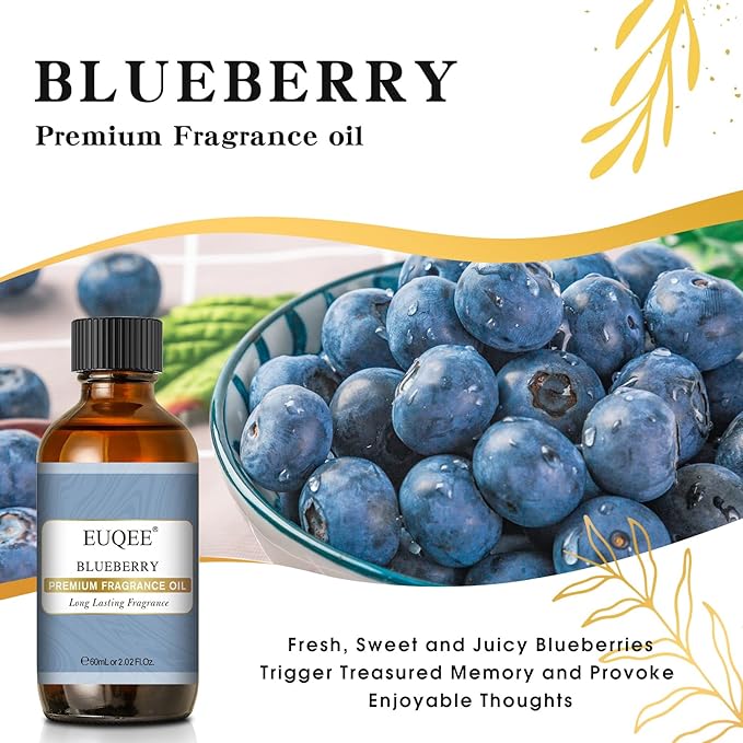 EUQEE Blueberry Fragrance Oil, Premium Fragrance Essential Oil - Image 2