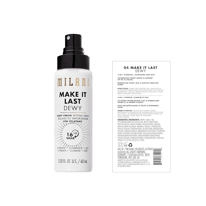 Milani Setting Spray + Primer, Make It Last Original - Image 3