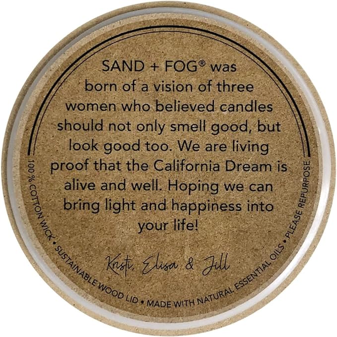 Sand + Fog Scented Candle - Image 4