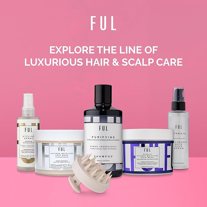 FUL Scalp Massager with Super Soft Silicone Brush - Image 4