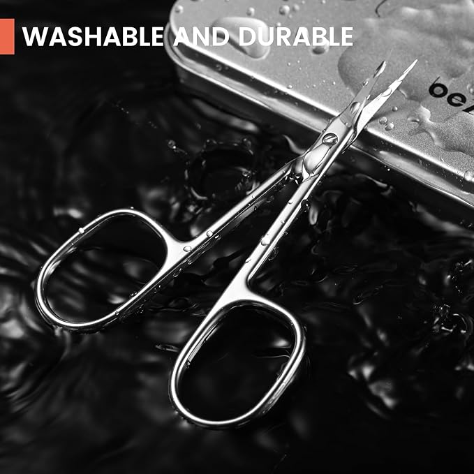 BEZOX Curved Cuticle Scissors - Image 8