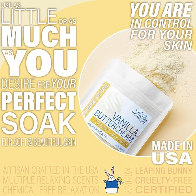 Luxiny Vegan Milk Bath Soak Made - Image 6