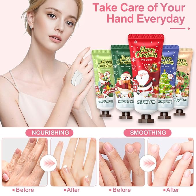 20 Pack Christmas Hand Lotion Gift Set，Mothers Day Gifts, Teacher Appreciation - Image 5