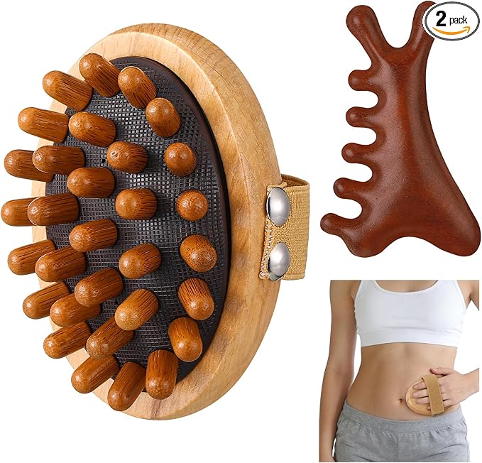 ProSuites Wooden Meridian Massage Body Brush by ProSuites