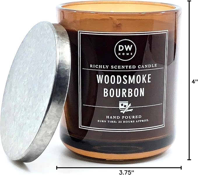 DW Home Woodsmoke Bourbon Candle - Image 6