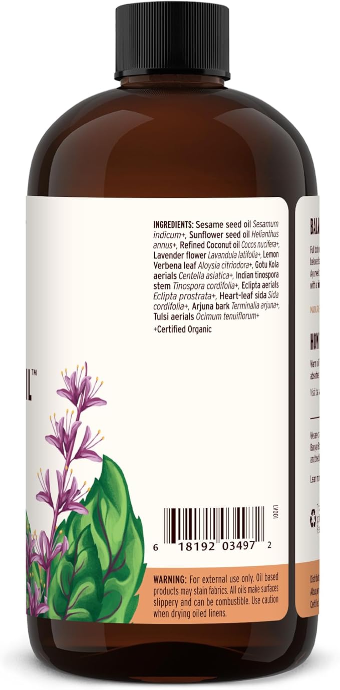 Banyan Botanicals Daily Massage Oil – Organic Ayurvedic Massage Oil – Balancing - Image 7