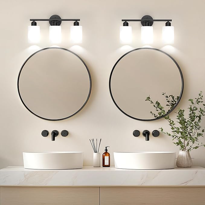 Espird Bathroom Vanity Light Fixtures Matte Black Bathroom Lighting Fixture - Image 2