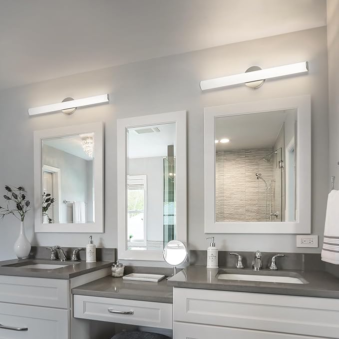 OOWOLF 24inch Bathroom Vanity Light 2-Pack, 16W Bathroom Lights Fixture - Image 4