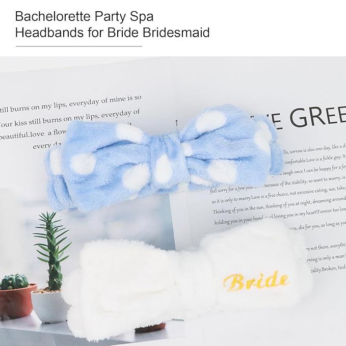 CIEHER Spa Headbands for Bachelorette Party Favors, Bachelorette Gifts for - Image 3