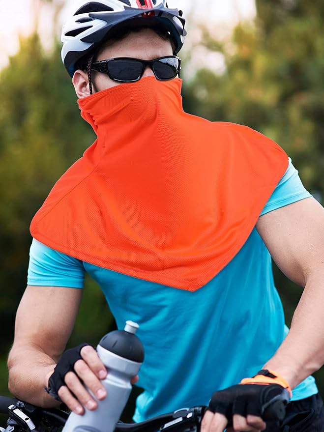 SATINIOR 3 Piece Balaclava Face Cover Sun Protection Neck Cover Summer - Image 6
