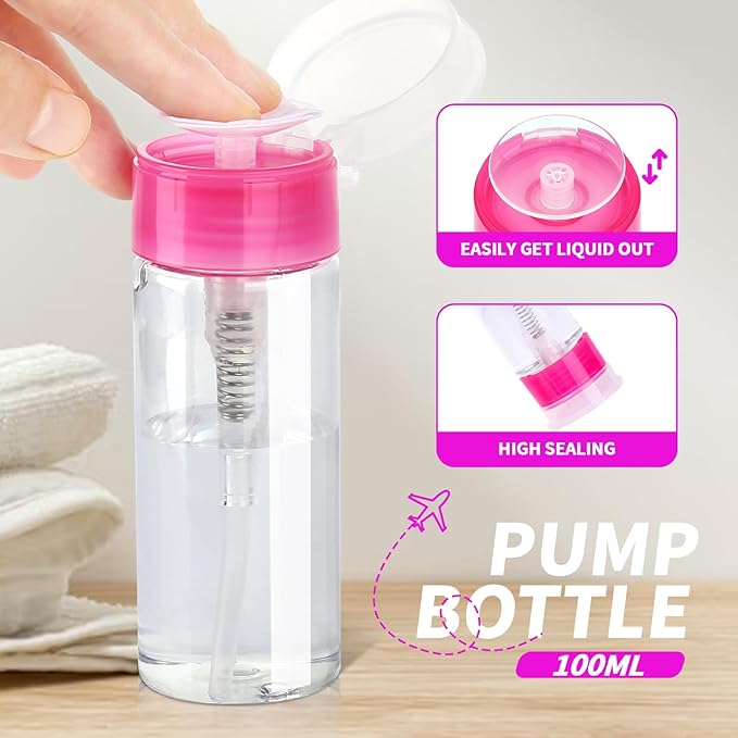 FANDAME Gel Nail Polish Remover Tools Kit, 100ml Nail Polish Remover Bottle - Image 3